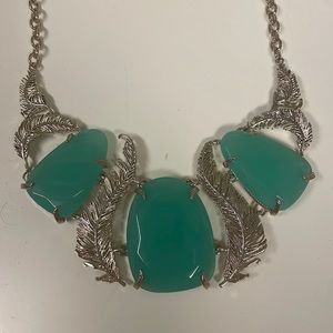 Kendra Scott “Iggy” Feather & Stone Necklace